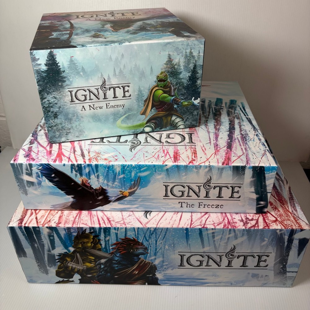 Ignite Kickstarter All-In Pledge Core Game w/ A New Enemy, The Freeze & Centaurs