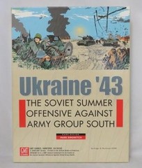 GMT (1st Ed) Ukraine ’43 – Soviet Offensive Against Army Group South (PUN) EX