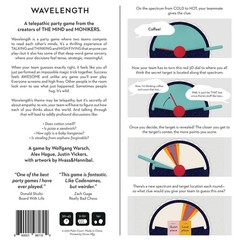 Asmodee Wavelength Board Game: Creative Thinking Party Game, 2-12 Players