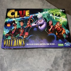 Clue Disney Villains Board Game Hasbro 2-6 Players Complete NEW Factory Sealed