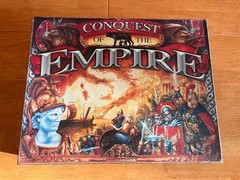 Conquest of the Empire Board Game Eagle Games Version 2005 Nearly Complete Figs