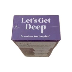 NEW Lets Get Deep Couples Game Intimacy Conversation Cards Date What Do U Meme?