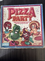 VTG 1987 PIZZA PARTY Board Game by Parker Brothers COMPLETE With Instructions!