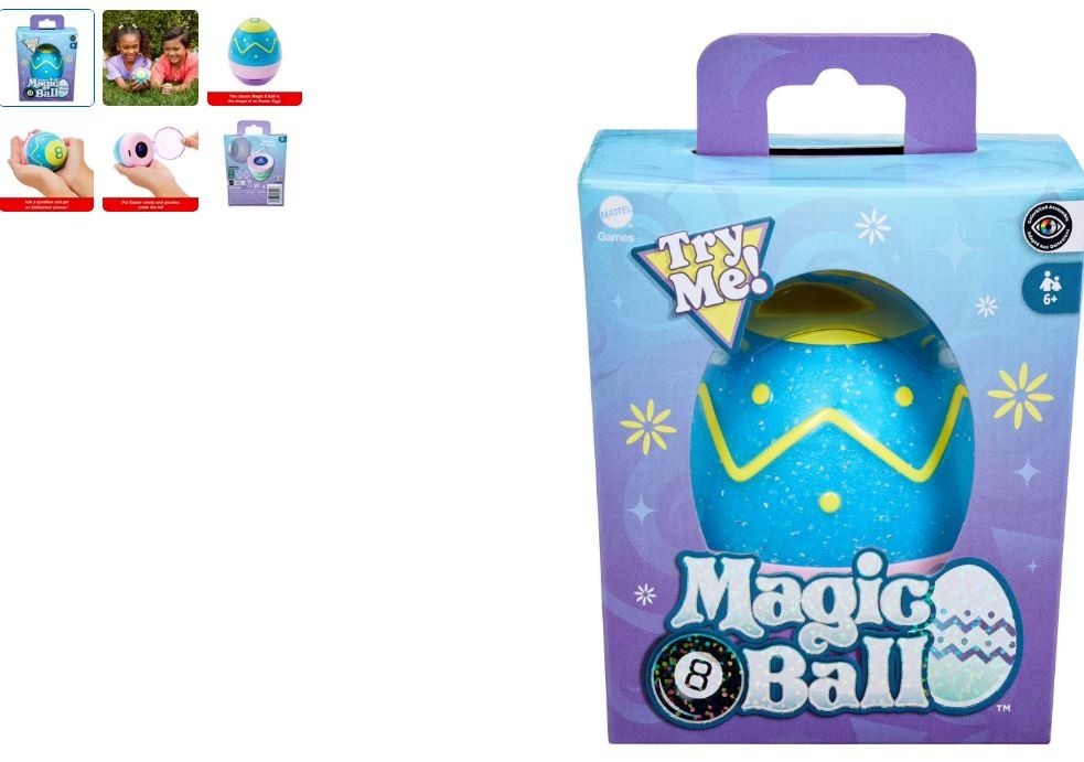 Magic 8 Ball Easter Novelty Game for Kids Adult Family & Game Night NEW