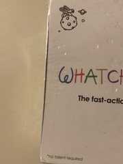 WHATCHAMA DRAW IT The Fast Action Fun Filled Drawing Game Brand New Sealed