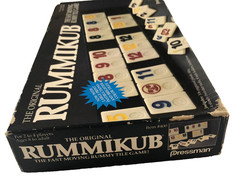 Pressman 1990 RUMMIKUB The Fast Moving Rummy Tile Game COMPLETE