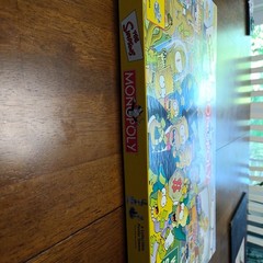The Simpsons Monopoly Board Game W/ All 6 Pewter Tokens | Fully Complete In Box
