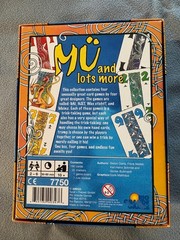 Mu and Lots More Complete except rules are a printout; card game Njet Was Sticht