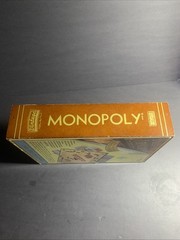 Monopoly Vintage Game Collection Edition Wooden Bookshelf Box ( Complete)