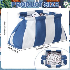 Mahjong Tile Bag Mahjong Empty Bag Crochet Purses Mah Jong Accessories and Gi…
