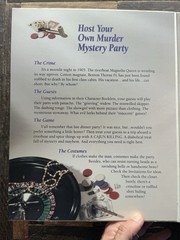 Bepuzzled Murder à la Carte Cajun Killing Dinner Party Game Complete 1994