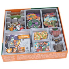 Folded Space Game Inserts for CoraQuest Board Game Insert Storage Solution