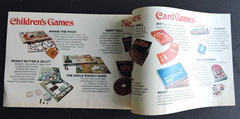 Vtg 1971 8-pg insert gift booklet catalog Ad Parker Brothers Game w/ Ouija 70’s