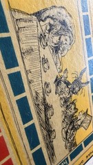 Ultra Rare 1933 Paramount Movie Alice In Wonderland Board Game Board only