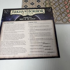 Arkham Horror The Card Game Core Set Fantasy Flight Games Unpunched Board Game