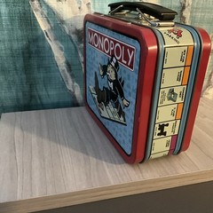 Monopoly 5.5″ Tin Vintage Mini Lunch Box Hasbro 2000