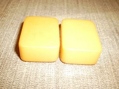 2 VTGE ROTTGAMES MAH JONG MAJONG TILES CATALIN BAKELITE FOR CRAFTS JEWELRY