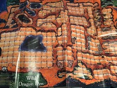 Vintage 1992 D&D Dungeons & Dragons TSR The Dragon’s Den 1073 Complete Unpunched