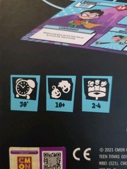 CMON Teen Titans Go! Mayhem Board Game Family Adventure Team Battles DC