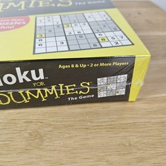 University Games Unisex One Size Board Game Sudoku For Dummies Family Fun Game