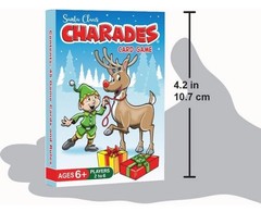 Santa Claus Charades Card Game for Kids Christmas Family Party Sealed