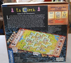 Kosmos – LA CITTA – Italy Renaissance City Building Game (EX) German + Eng Rules