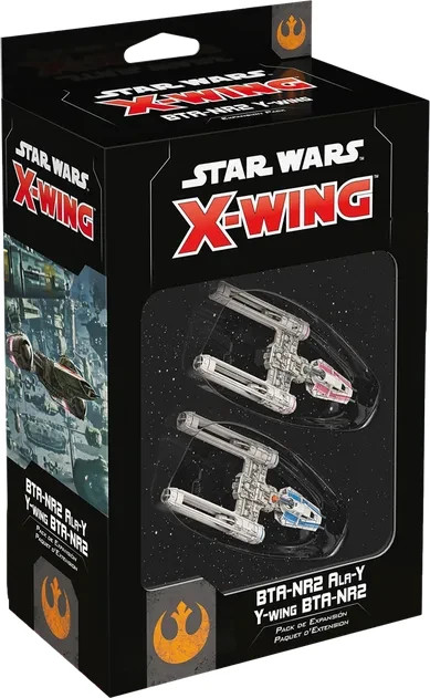 Star Wars X-Wing 2e BTA-NR2 Ala-Y Y-Wing Expansion Pack Board Game (FRENCH) New