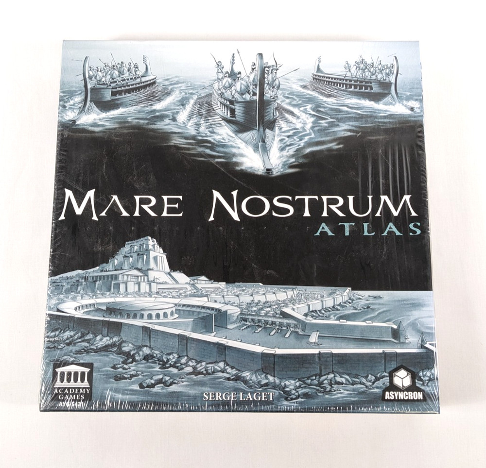 MARE NOSTRUM Board Game ATLAS Expansion NEW IN SHRINK Academy Games 2016