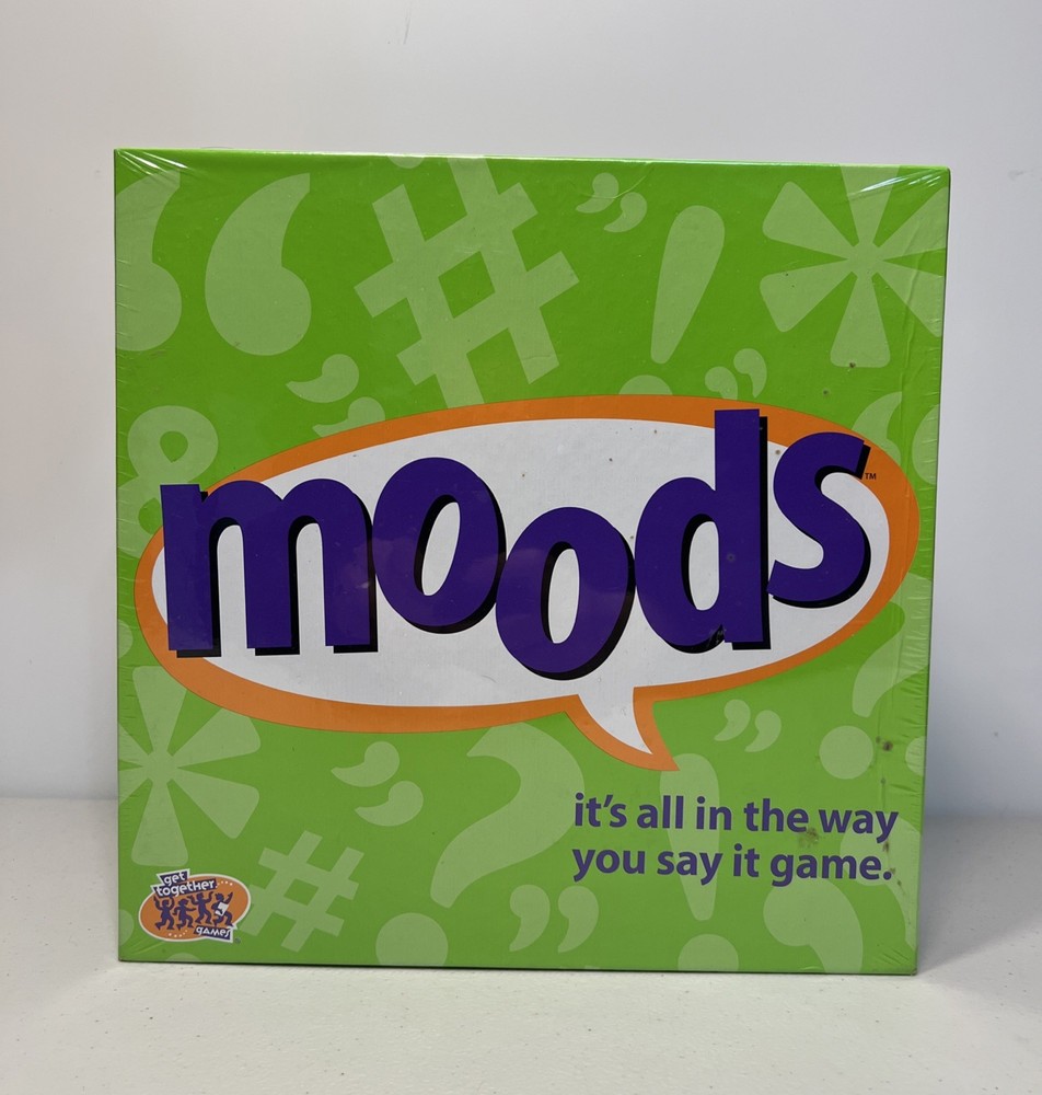 Moods Board Game by Hasbro 2000 Adult 3 to 8 Players