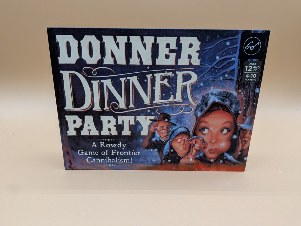 DONNER DINNER PARTY Game, Complete, Brand New, Age 12+, Forrest-Pruzan, 2017