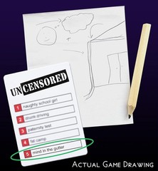 Drawing Without Dignity Adult Party Drawing Game, Twisted Funny Game Night