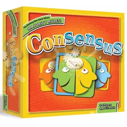 Consensus – A Majority Rules Party Game For 4-8 Adult Players (Factory Sealed)