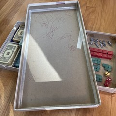 Monopoly White Box Set by Parker Brothers INC 1946, 2-8 players of ages 8-adult