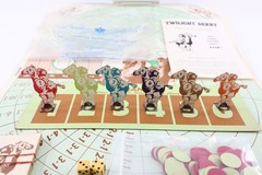 Vintage 1944 Twilight Derby Horse Racing Board Game 100% Complete