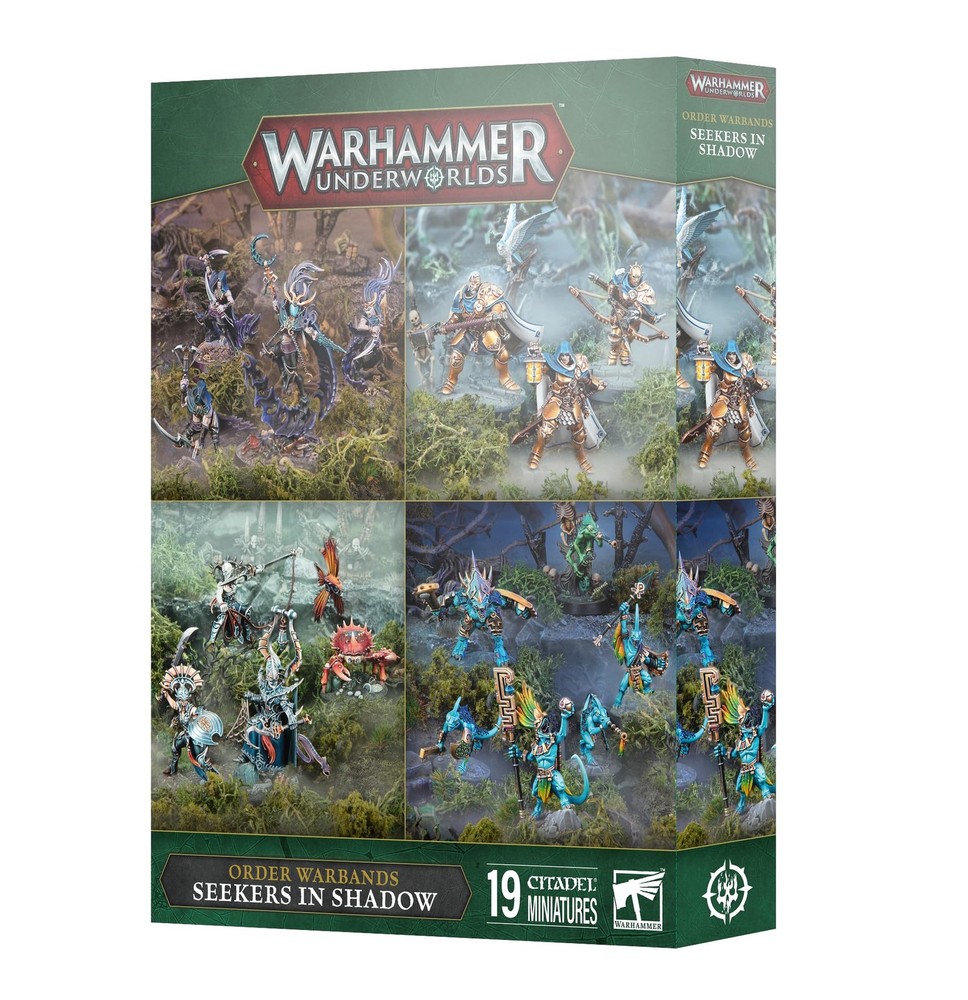 Games Workshop Warhammer Underworlds Seekers In Shadow 4 Warbands Push-Fit