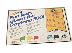 Nascar Daytona 500 Racing Board Game By: Milton Bradley – COMPLETE Game