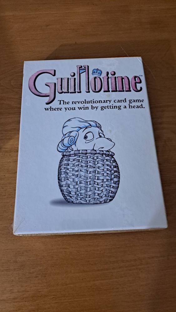 Guillotine The Revolutionary Card Game Wizards of the Coast 1998 Sealed