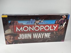 Monopoly John Wayne Collector’s Edition Board Game SEALED New in Box Complete