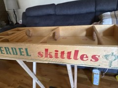 Merdel Skittles 401 Vintage Bowling Game ~ Board Only!!!