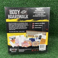 Hunt a Killer Body on the Boardwalk Immersive Murder Mystery Game Board New