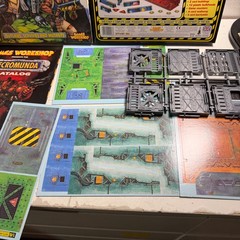 Necromunda Games Workshop Tabletop Sci-Fi Board Game With Outlanders Expansion