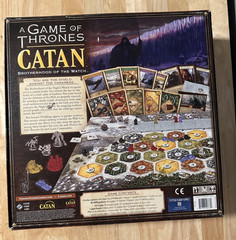 Fantasy Flight Games A Game of Thrones Catan Brotherhood Watch 99% Complete