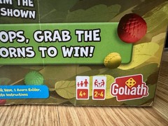 Goliath Chompin’ Charlie Game Feed Him Fast 2-4 Players/ Age 4+/Tested**READ**