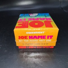 Sealed Joe Name It Party Game Gamewright Ages 12 & Up 2+ Players Die & Cards NIB