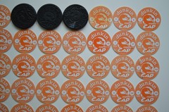 1995 Mortal Kombat Dunkin Tazos /1992 Mortal Kombat Midway 2 Series Pogs 12/13+