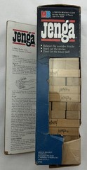 1986 Jenga Game by Milton Bradley Complete in Great Condition FREE SHIPPING