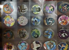 Cartoon Network Tazos 80/80 Complete Set Sabritas Ben 10 Gumball Pogs