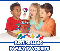 TOMY Pop-Up Pirate Board Game – Fun Family Game Night Activity for Kids Ages 4+