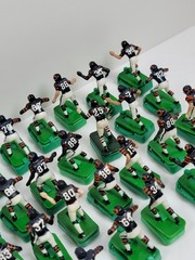 Vintage Tudor Electric Football Game Chicago Bears Figures Lot Of 27 With Bases