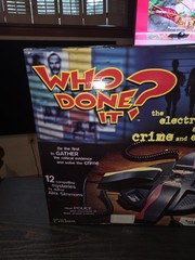 Who Done It? Vintage 1998 Tiger Electronics Crime Game Complete New Sealed